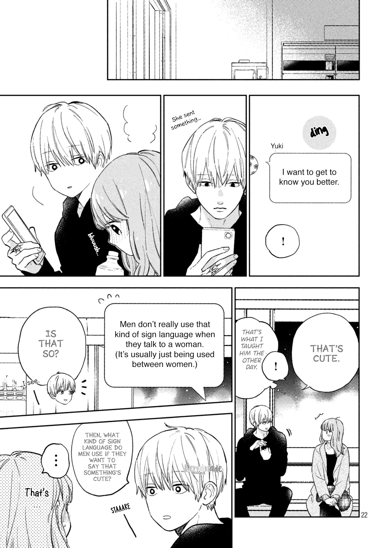 Yubisaki to Renren chapter 4 page 24