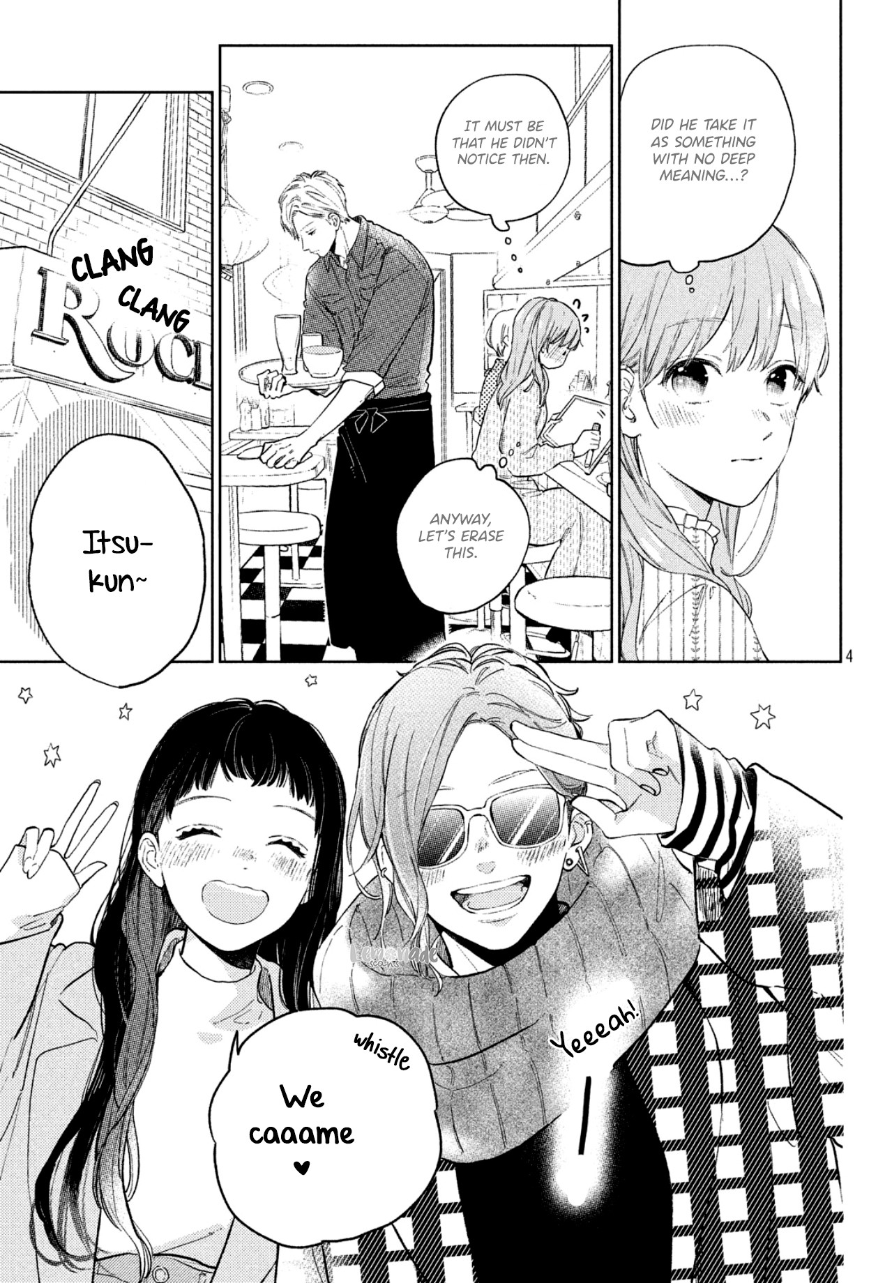 Yubisaki to Renren chapter 4 page 6