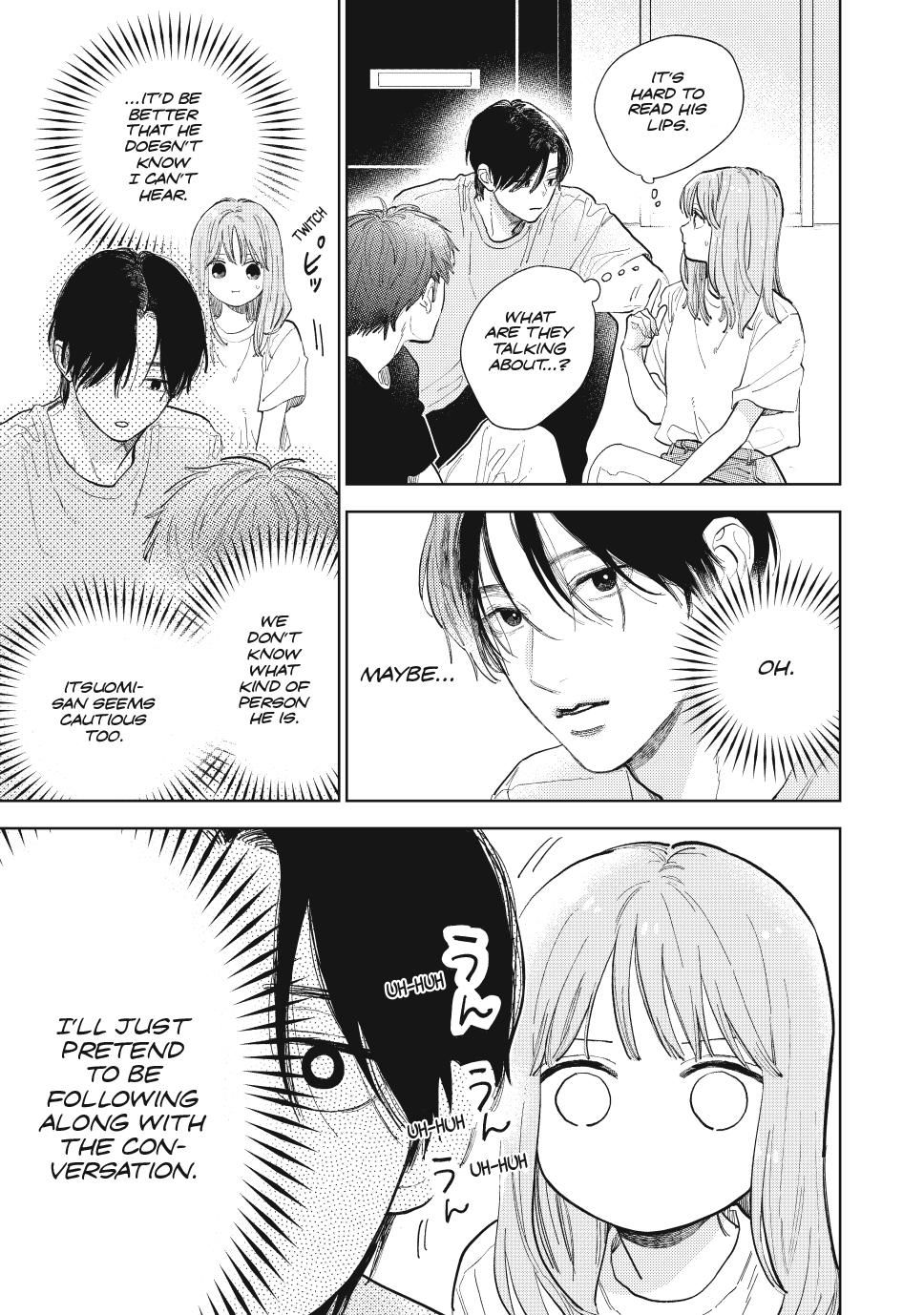 Yubisaki to Renren chapter 40 page 11
