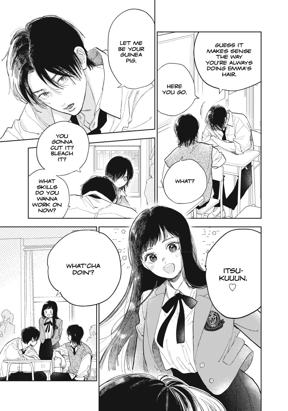 Yubisaki to Renren chapter 40 page 23