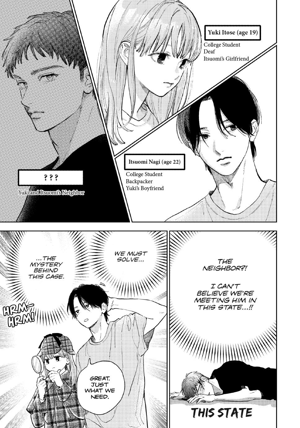 Yubisaki to Renren chapter 40 page 3