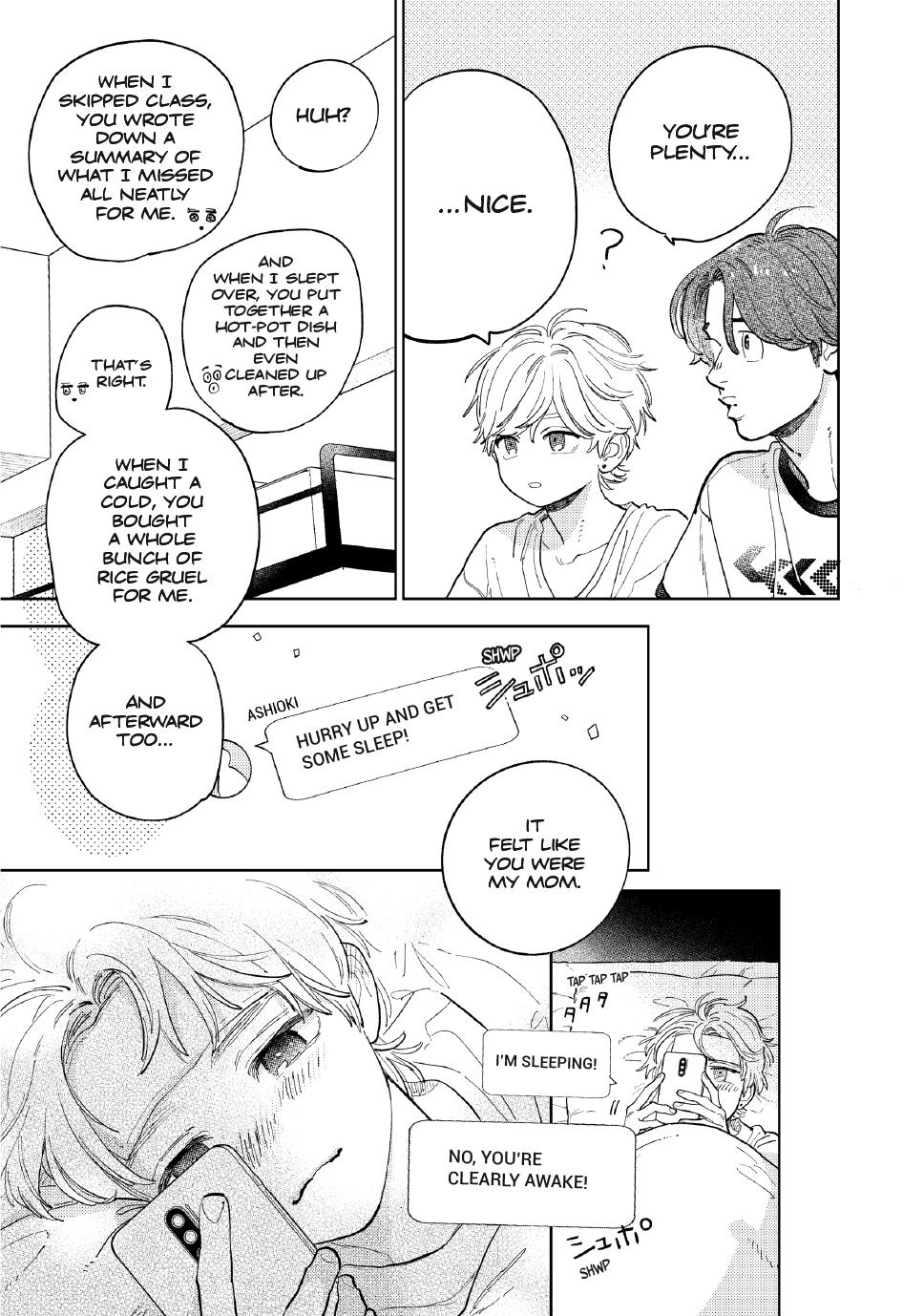 Yubisaki to Renren chapter 41 page 35
