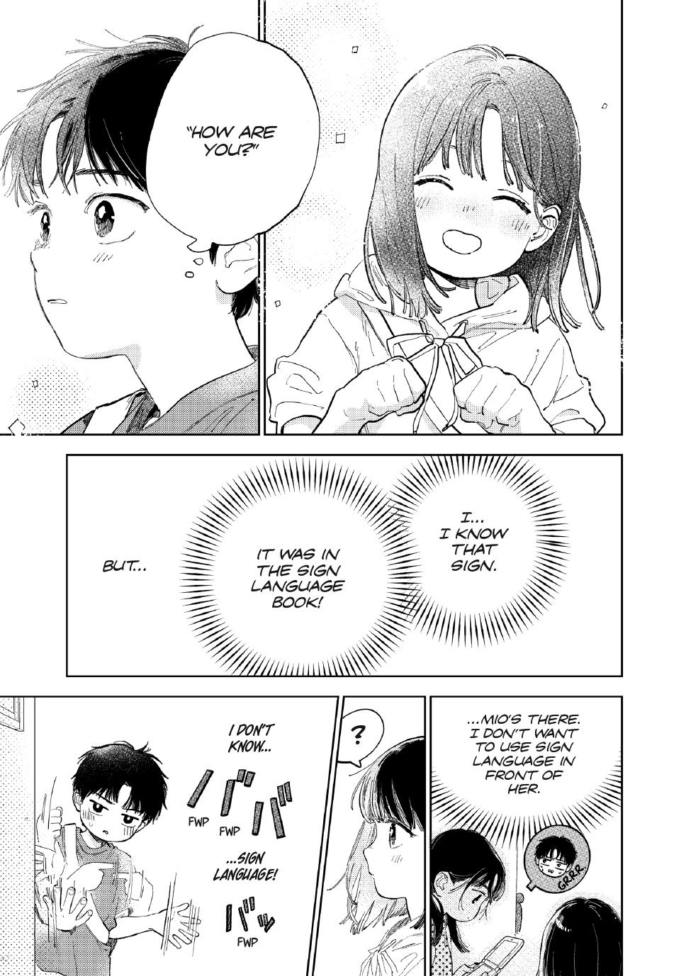 Yubisaki to Renren chapter 41 page 9