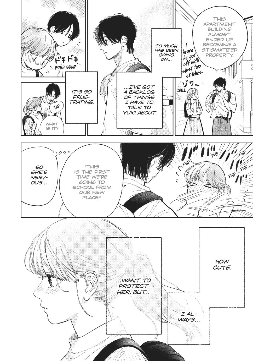 Yubisaki to Renren chapter 42 page 12