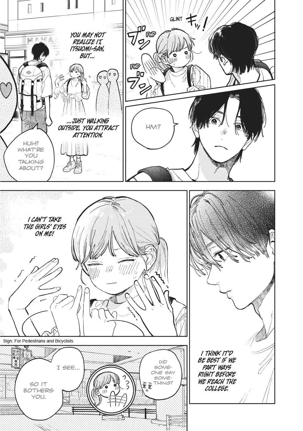 Yubisaki to Renren chapter 42 page 13