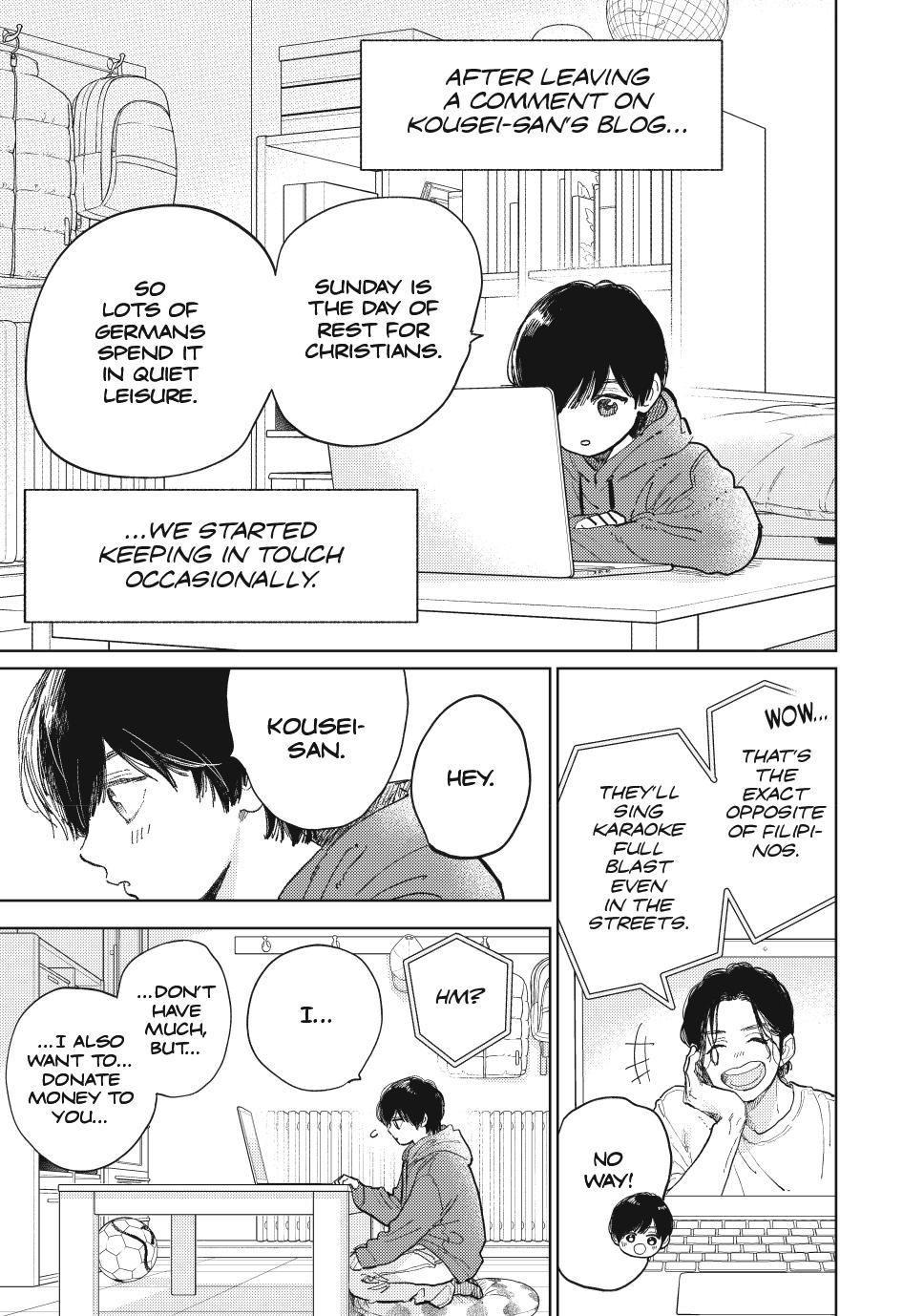 Yubisaki to Renren chapter 43 page 3