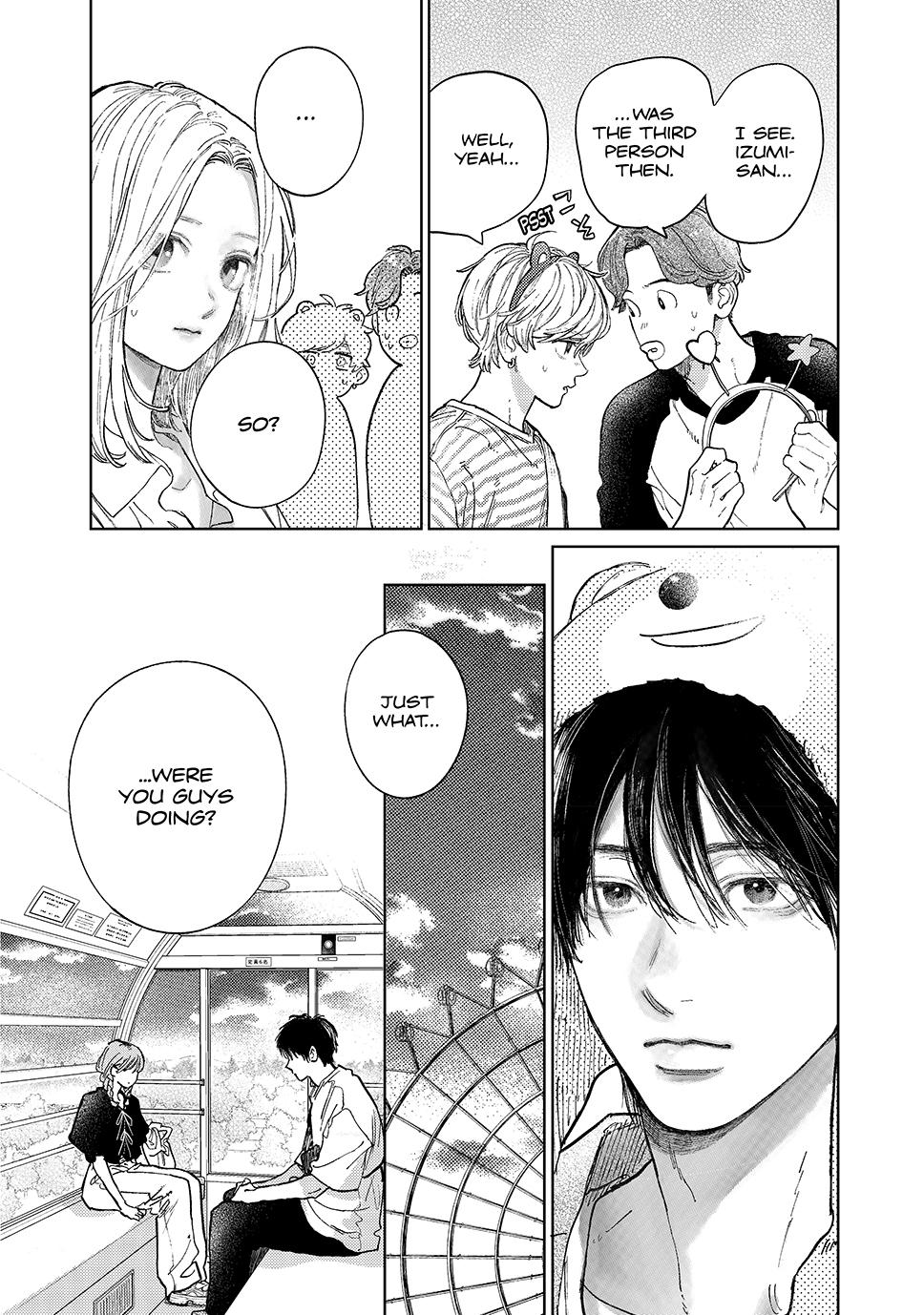 Yubisaki to Renren chapter 45 page 35