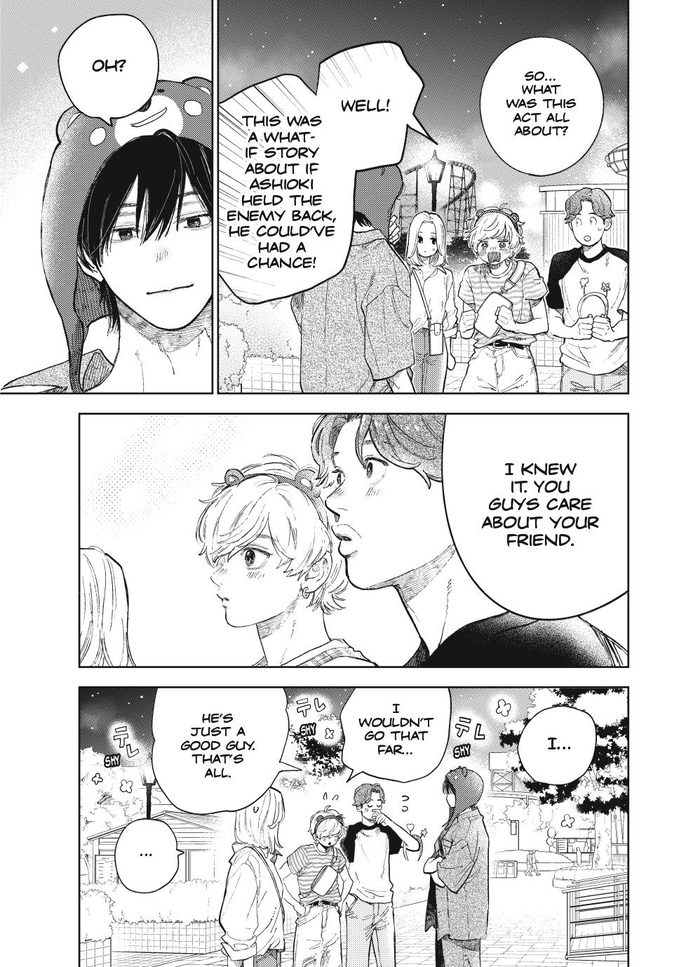 Yubisaki to Renren chapter 46 page 13