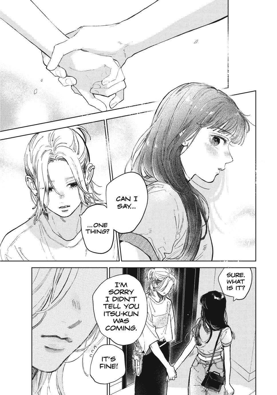 Yubisaki to Renren chapter 48 page 19