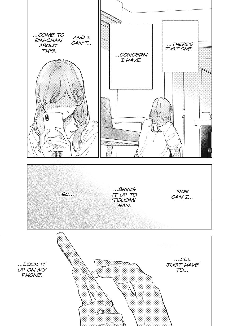 Yubisaki to Renren chapter 48 page 27