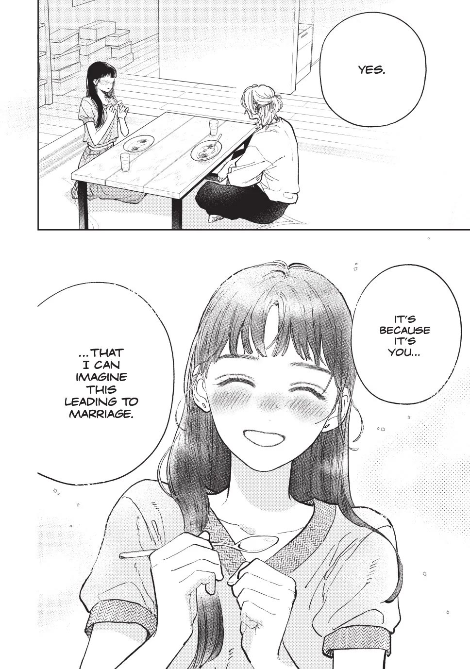 Yubisaki to Renren chapter 49 page 32