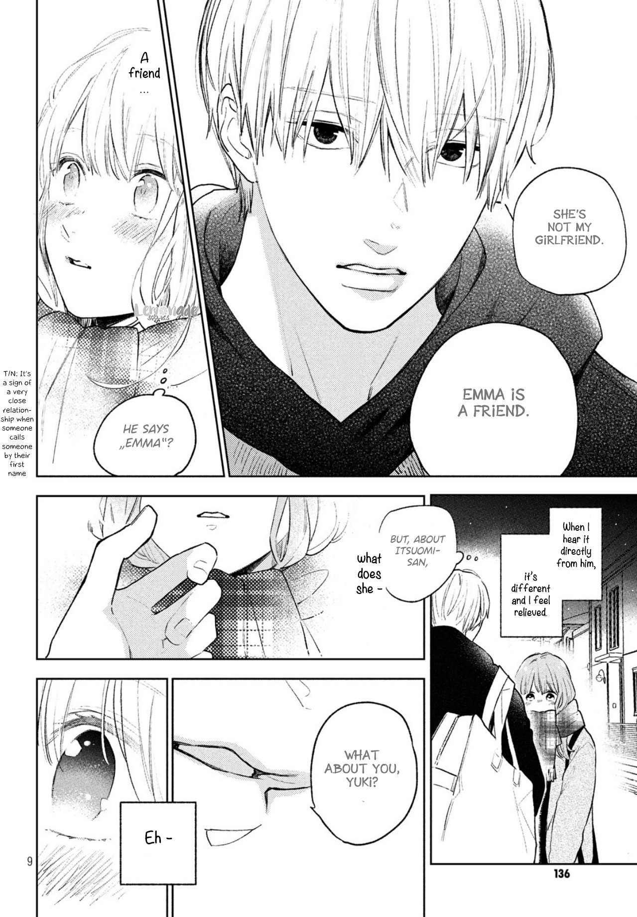 Yubisaki to Renren chapter 5 page 11