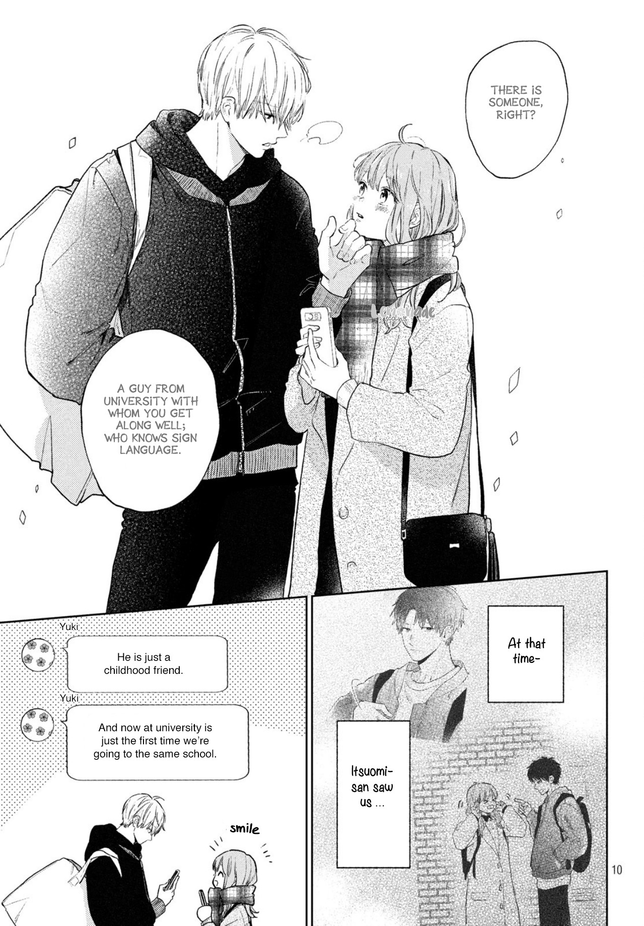 Yubisaki to Renren chapter 5 page 12