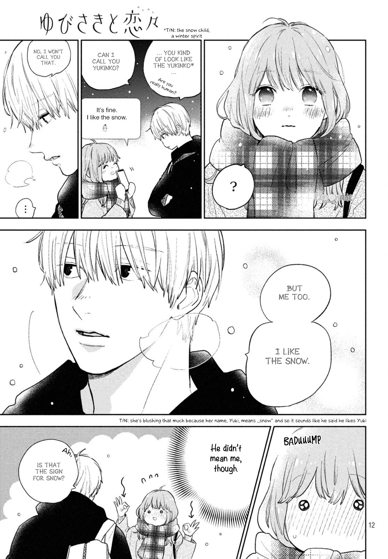 Yubisaki to Renren chapter 5 page 14
