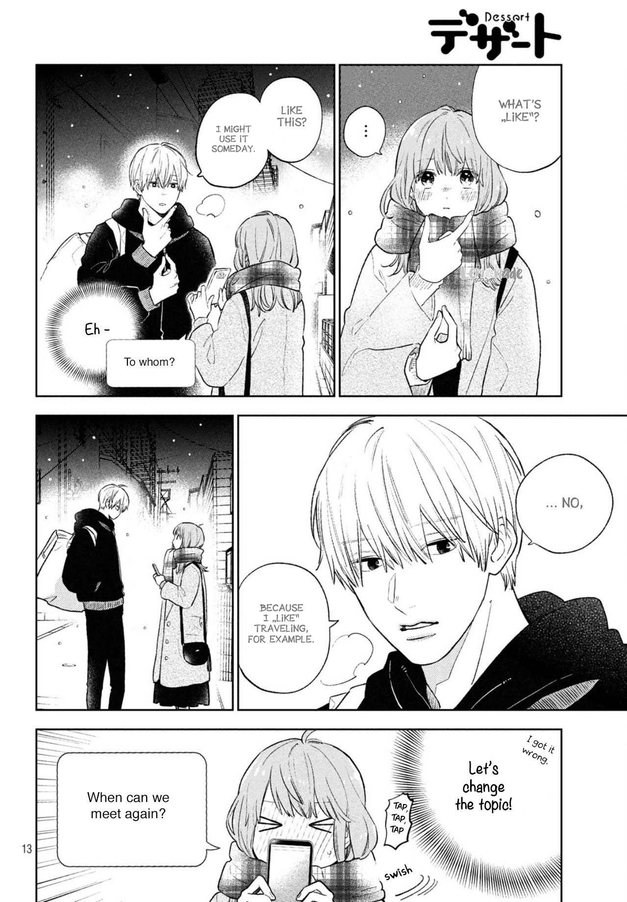Yubisaki to Renren chapter 5 page 15