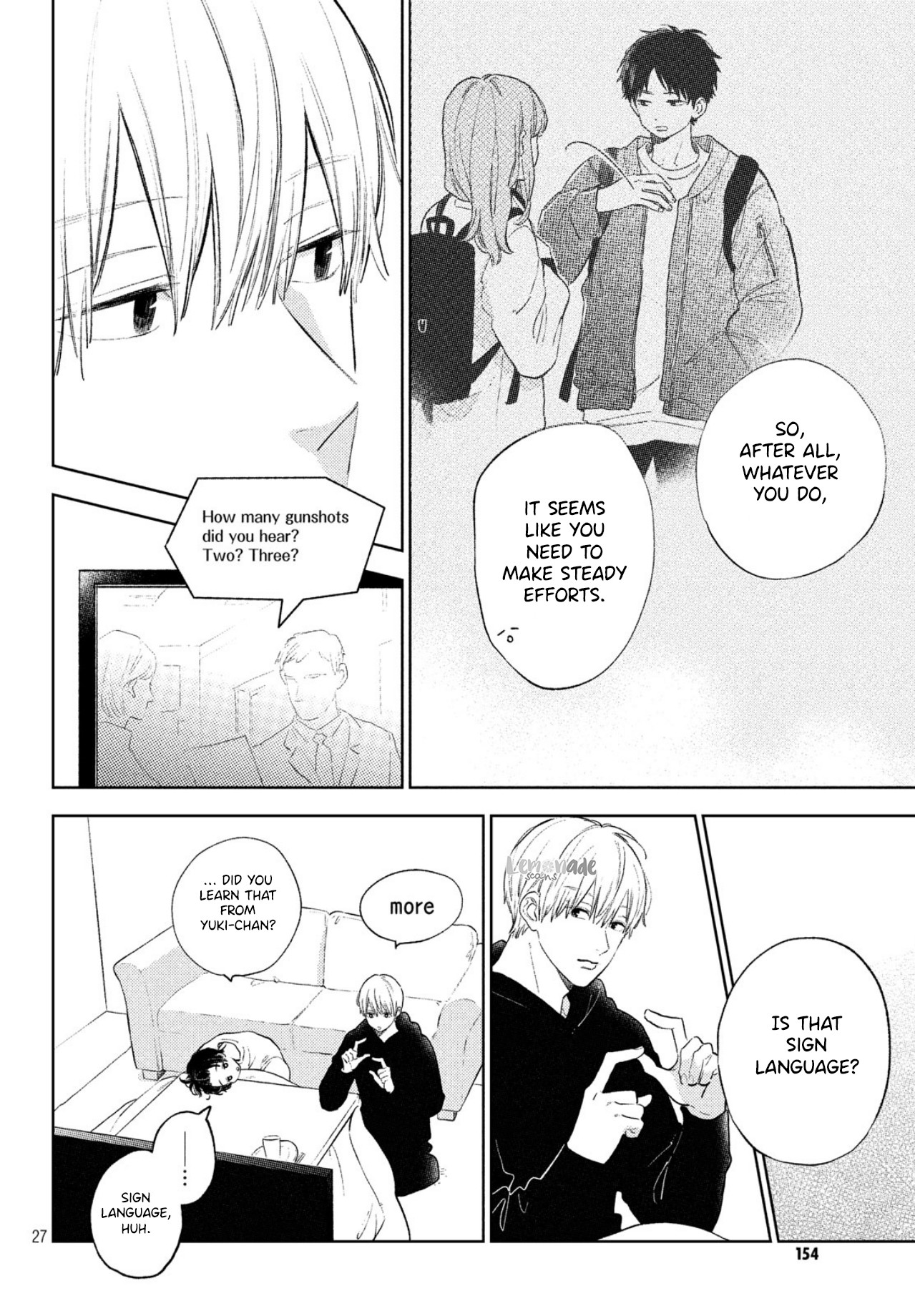 Yubisaki to Renren chapter 5 page 29
