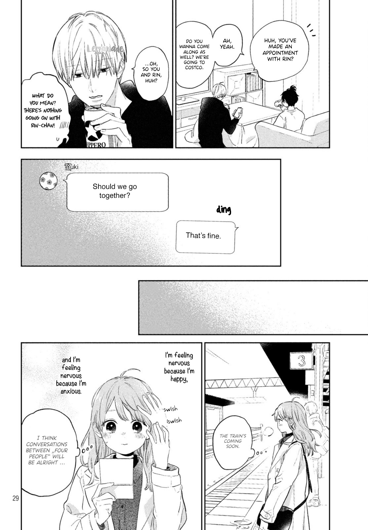 Yubisaki to Renren chapter 5 page 31