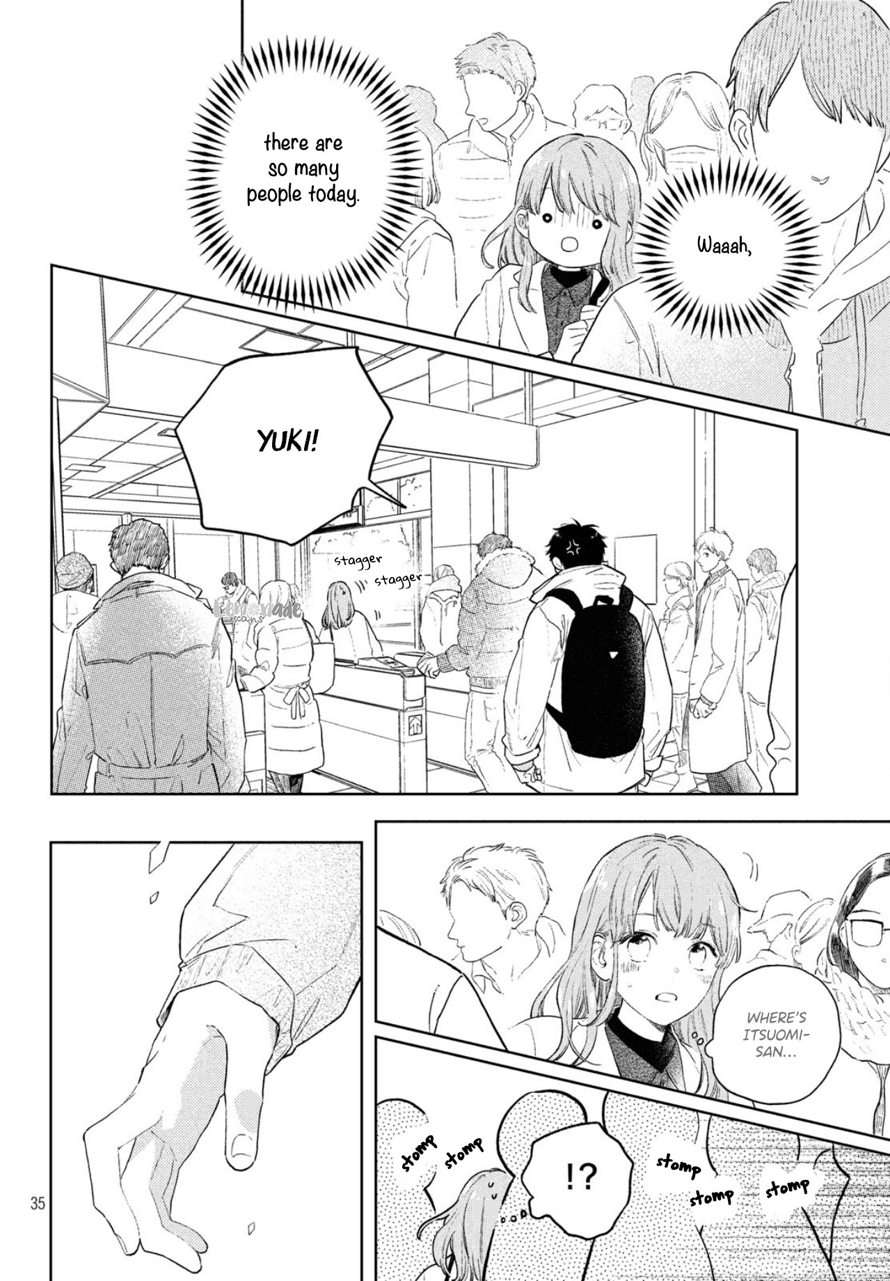 Yubisaki to Renren chapter 5 page 37