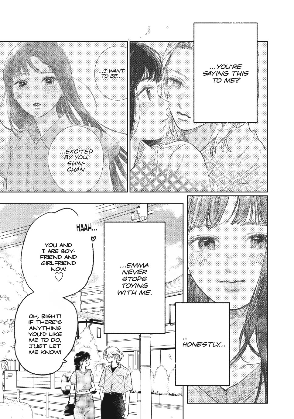 Yubisaki to Renren chapter 50 page 15