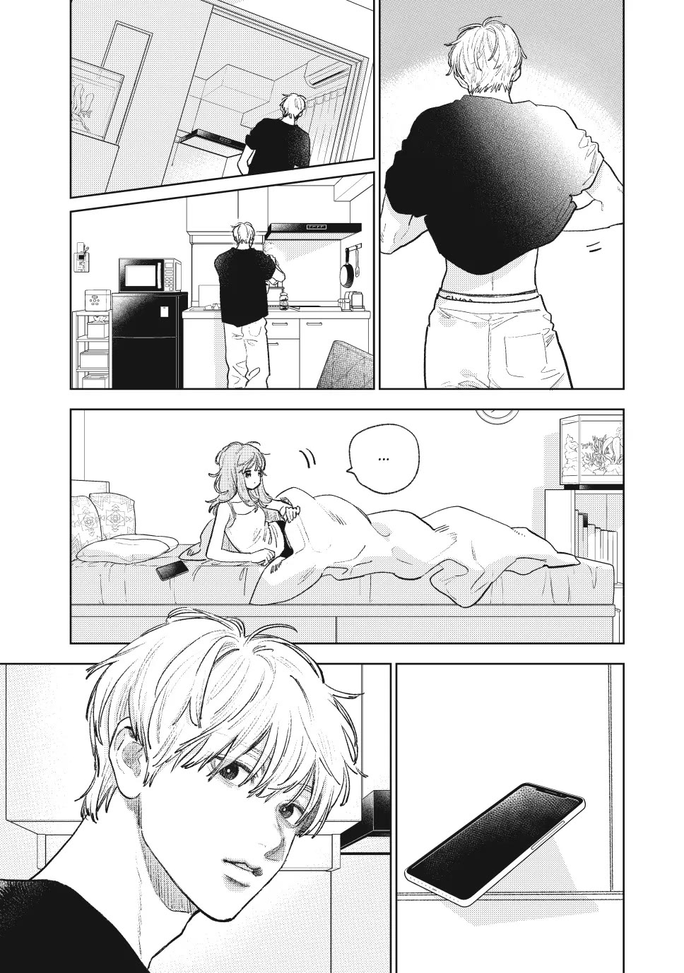 Yubisaki to Renren chapter 50 page 19