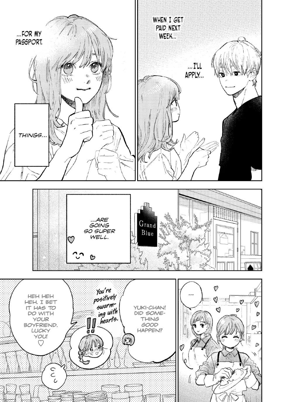 Yubisaki to Renren chapter 50 page 27