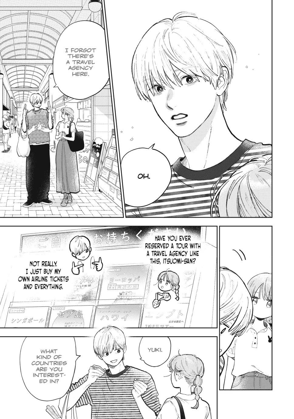 Yubisaki to Renren chapter 50 page 31