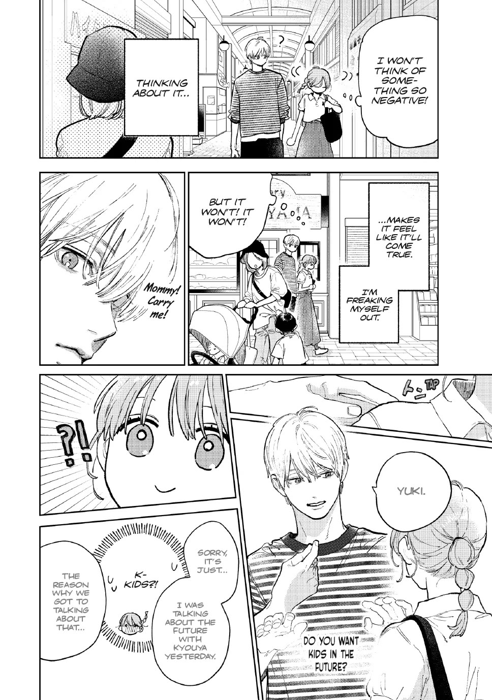 Yubisaki to Renren chapter 50 page 34