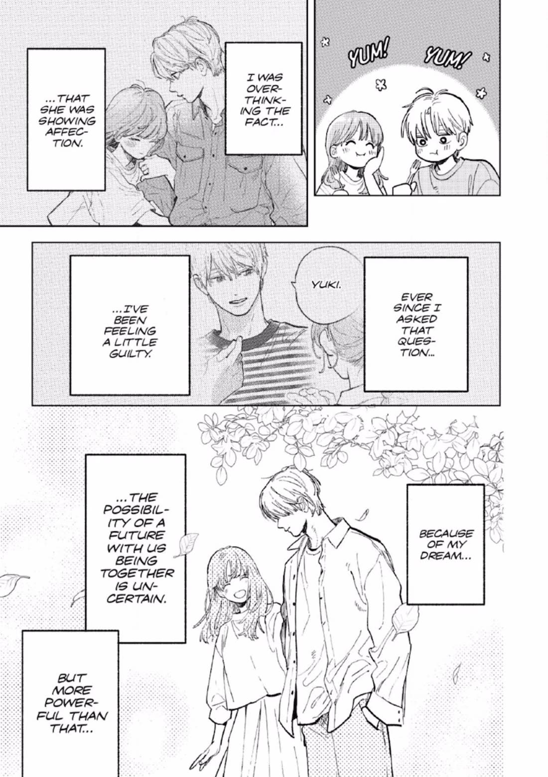 Yubisaki to Renren chapter 51 page 11