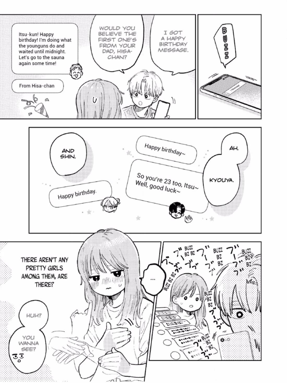 Yubisaki to Renren chapter 51 page 15