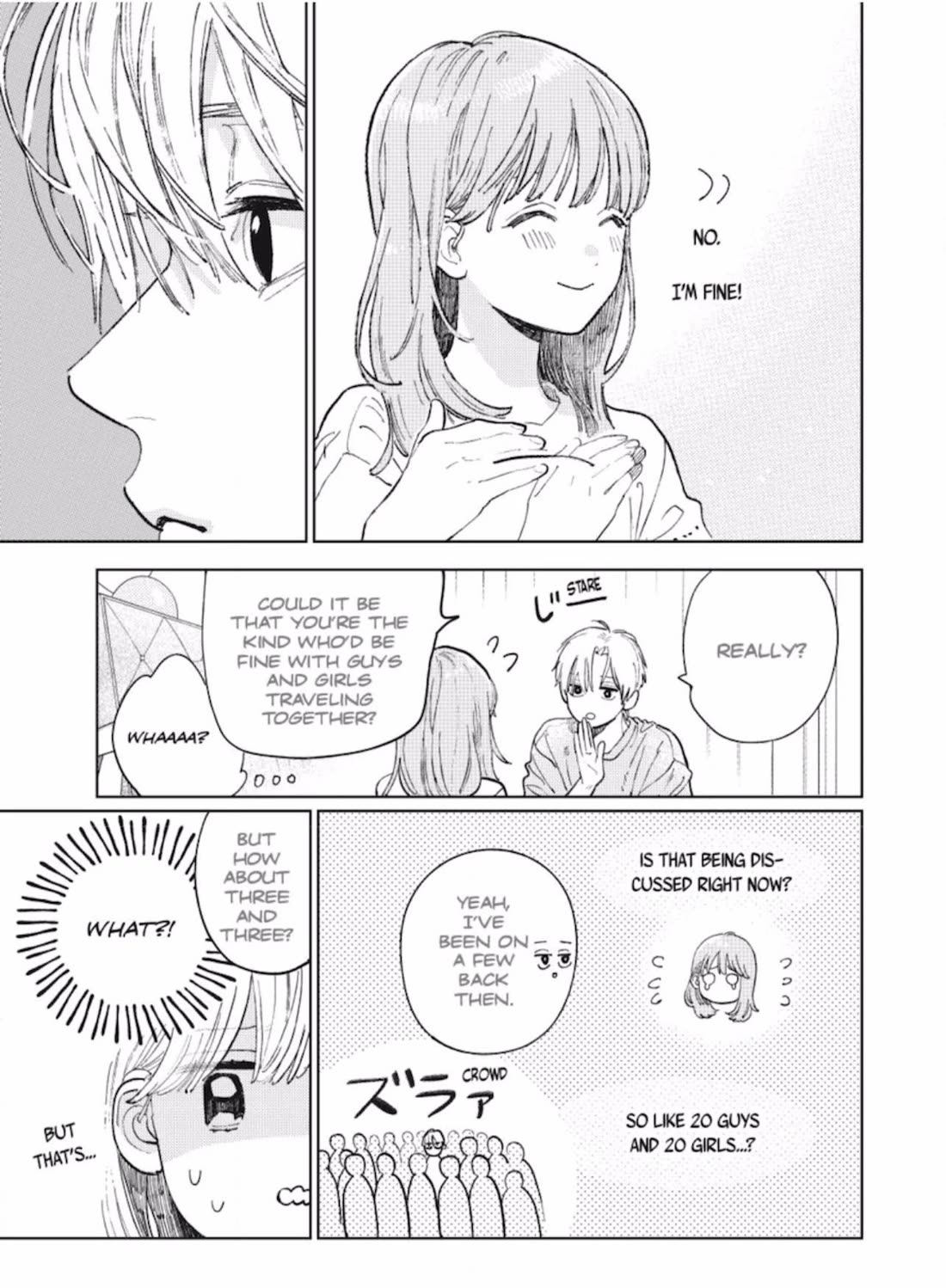Yubisaki to Renren chapter 51 page 17