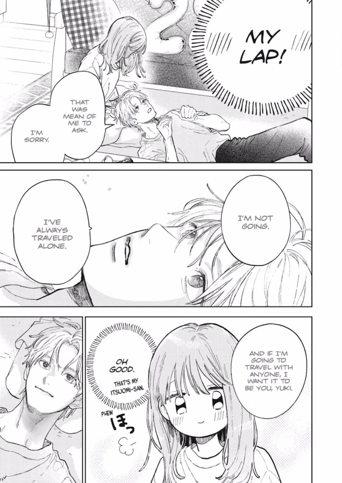 Yubisaki to Renren chapter 51 page 19