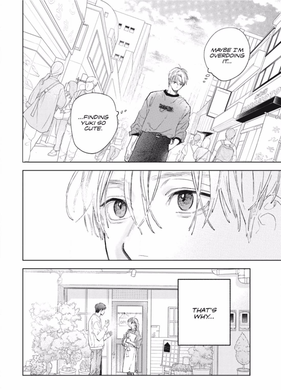 Yubisaki to Renren chapter 51 page 36