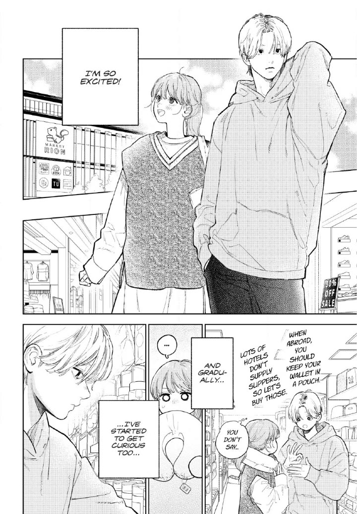 Yubisaki to Renren chapter 53 page 14