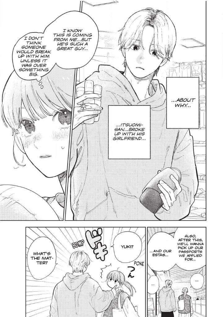 Yubisaki to Renren chapter 53 page 15