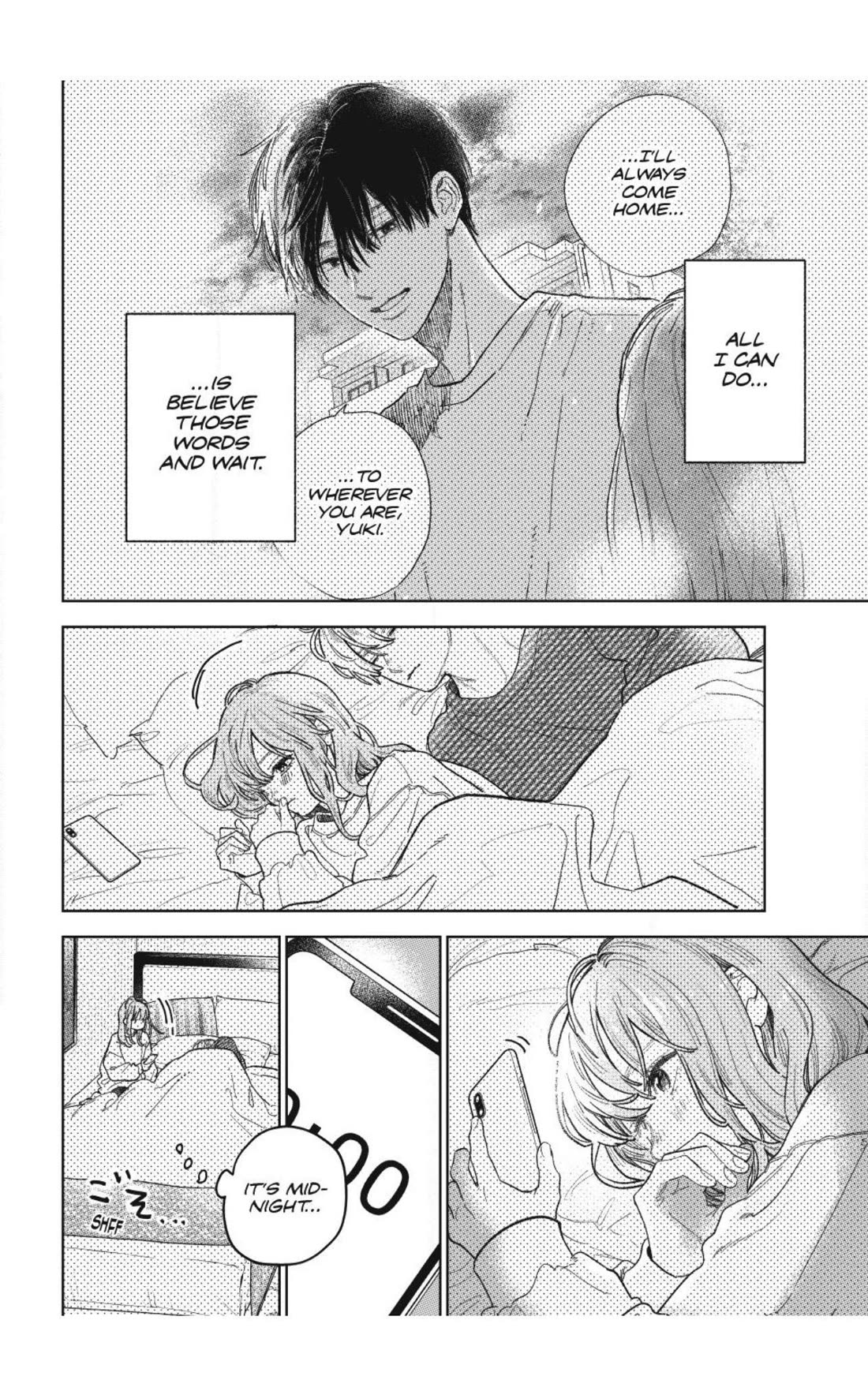 Yubisaki to Renren chapter 55 page 4