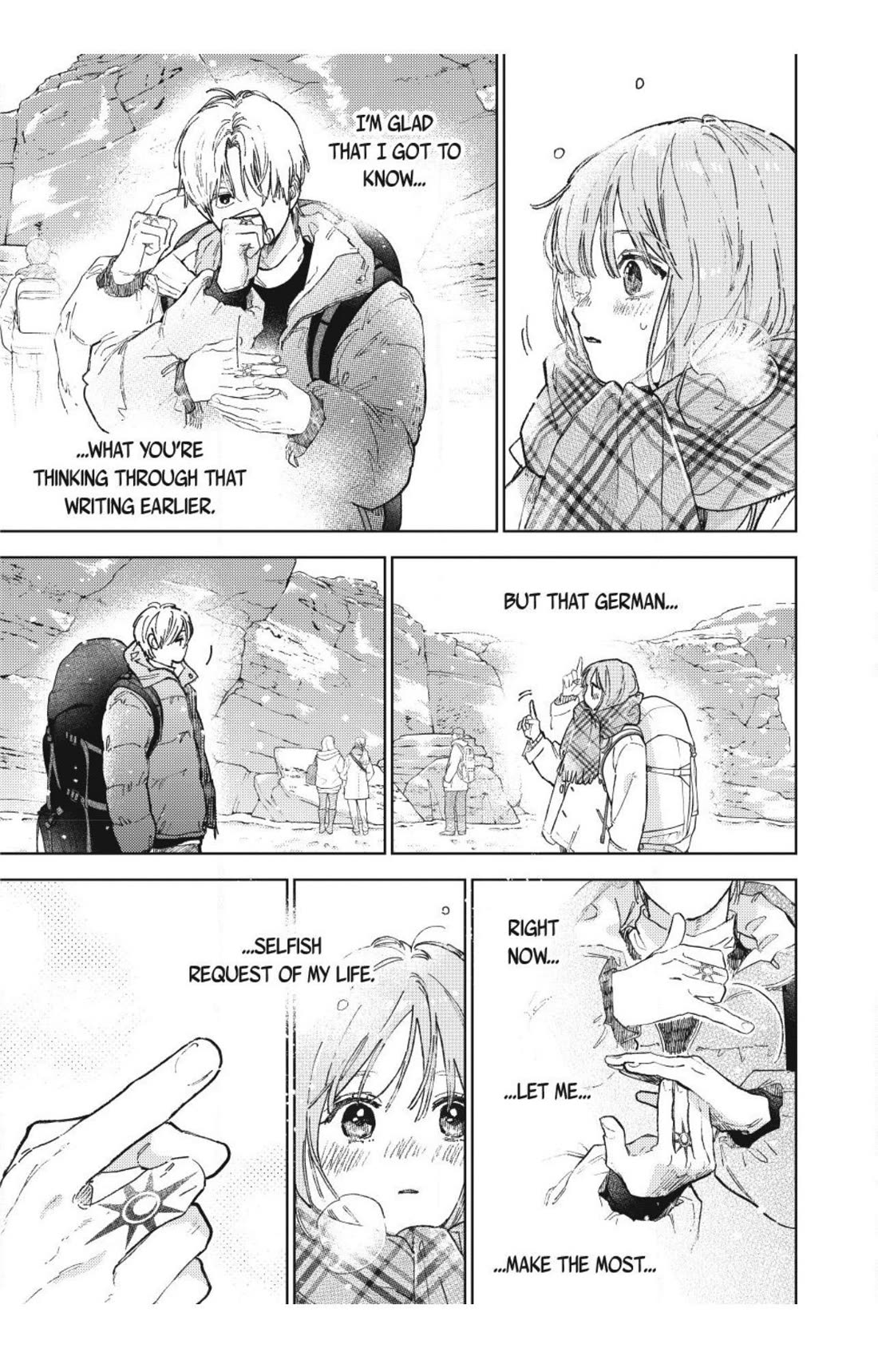 Yubisaki to Renren chapter 56 page 21