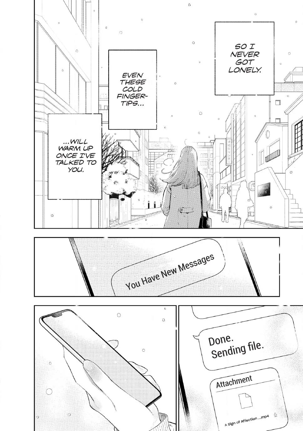 Yubisaki to Renren chapter 57 page 3