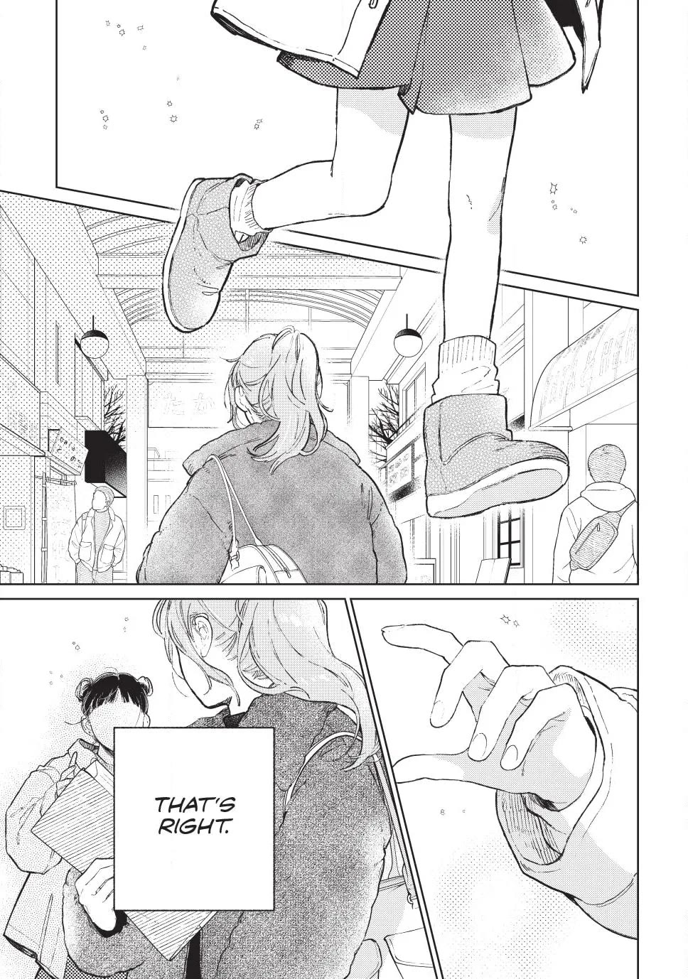 Yubisaki to Renren chapter 57 page 36