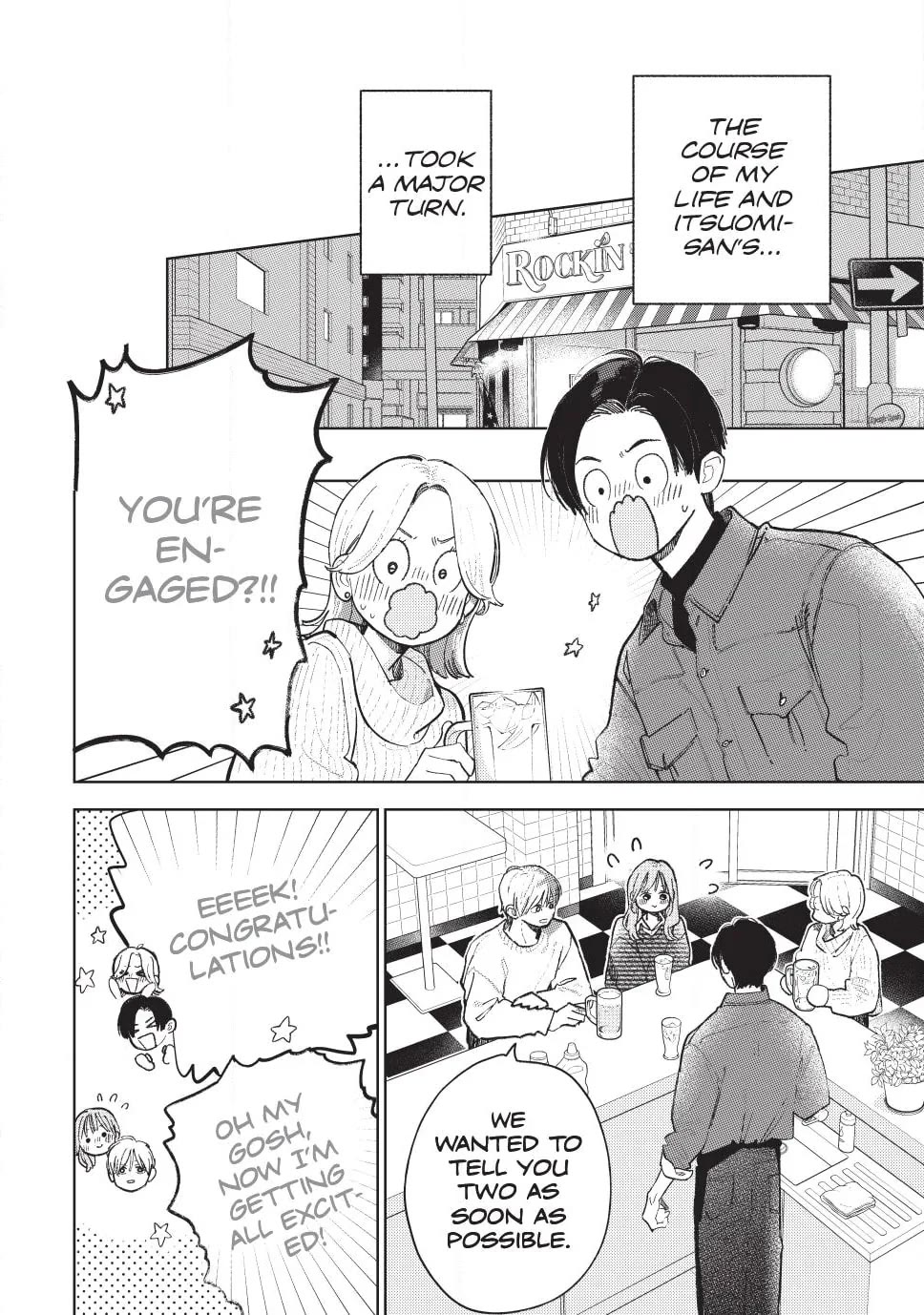 Yubisaki to Renren chapter 57 page 5