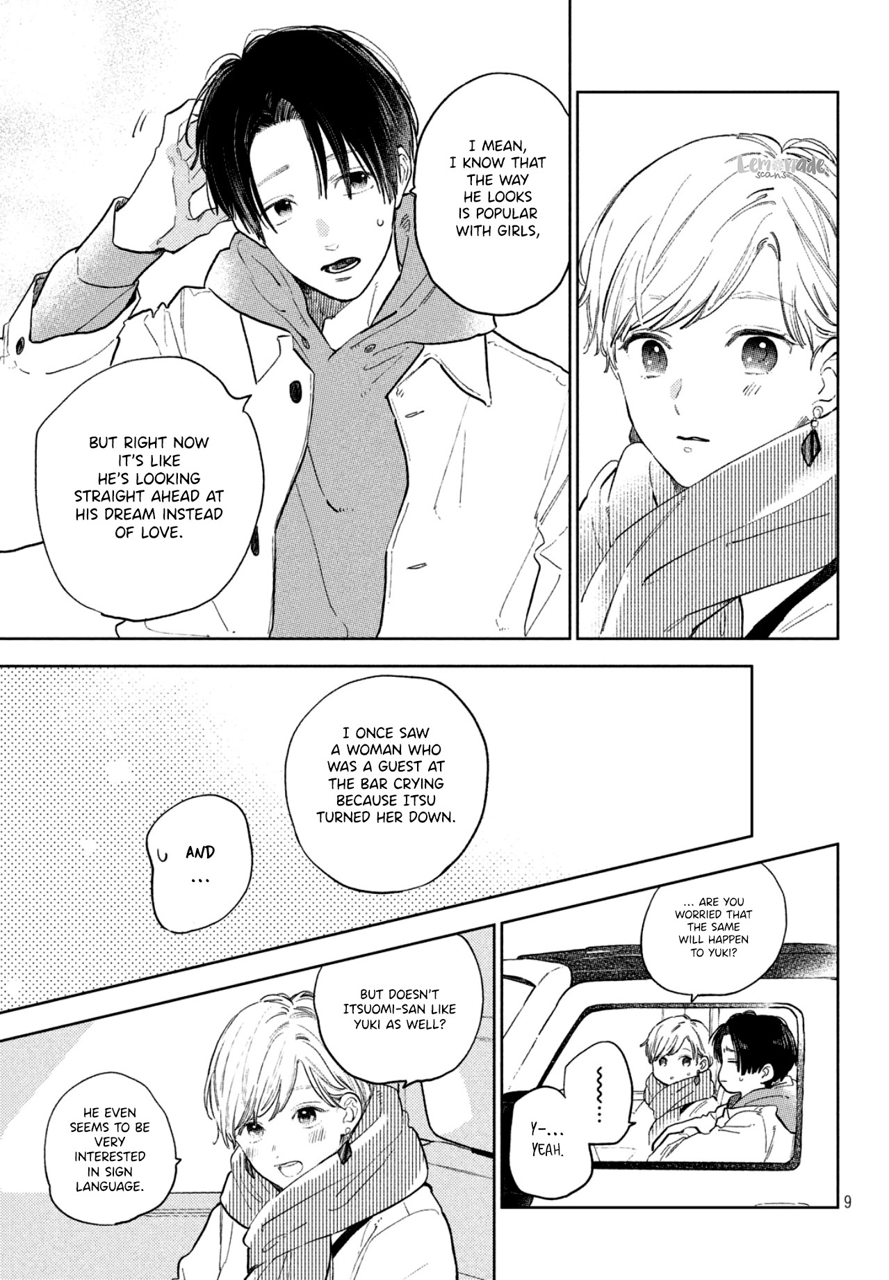 Yubisaki to Renren chapter 6 page 11
