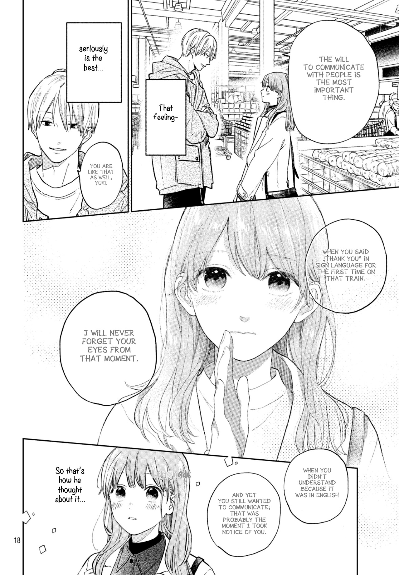 Yubisaki to Renren chapter 6 page 20