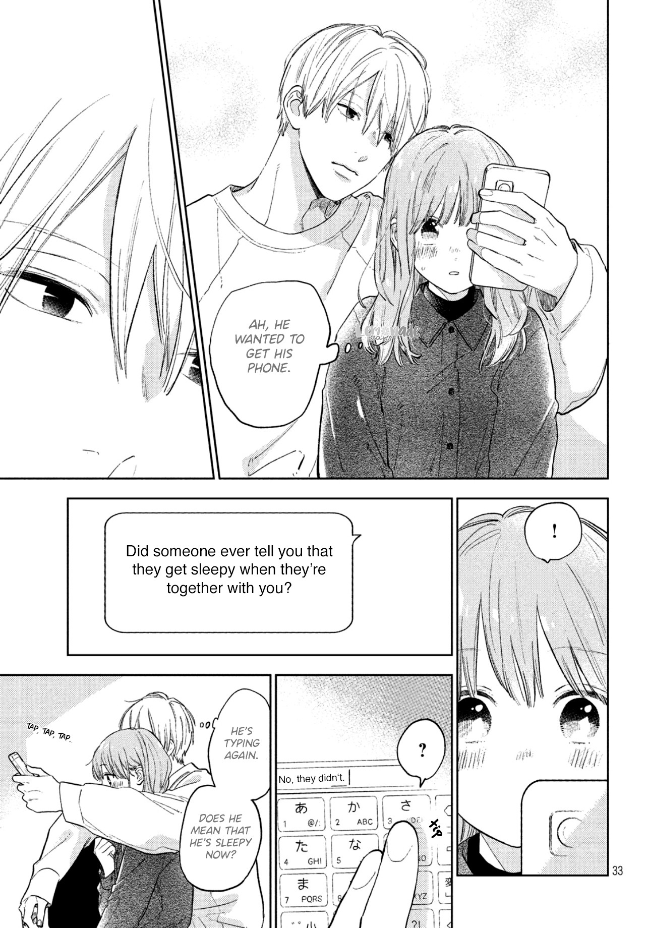 Yubisaki to Renren chapter 6 page 35