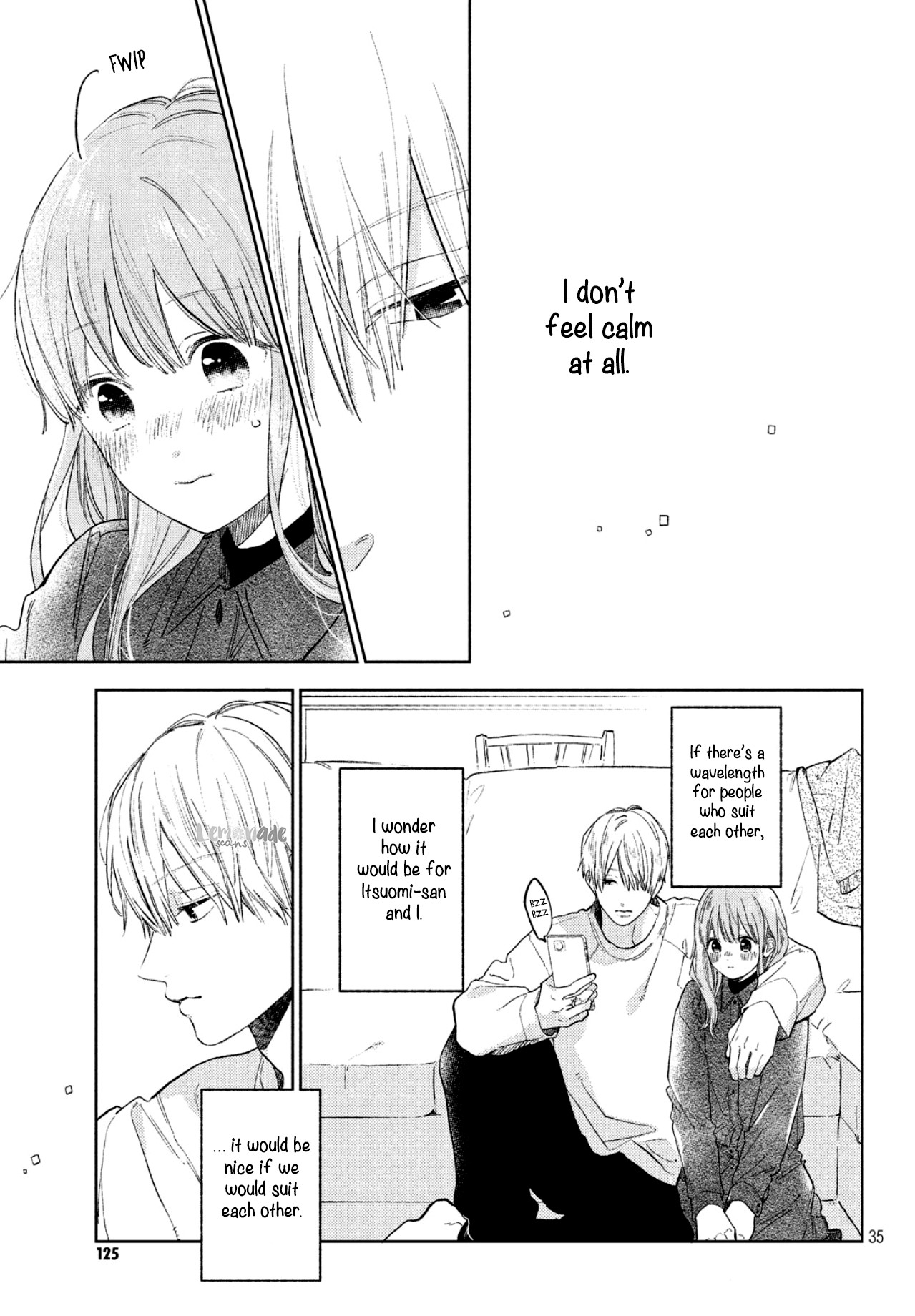 Yubisaki to Renren chapter 6 page 37