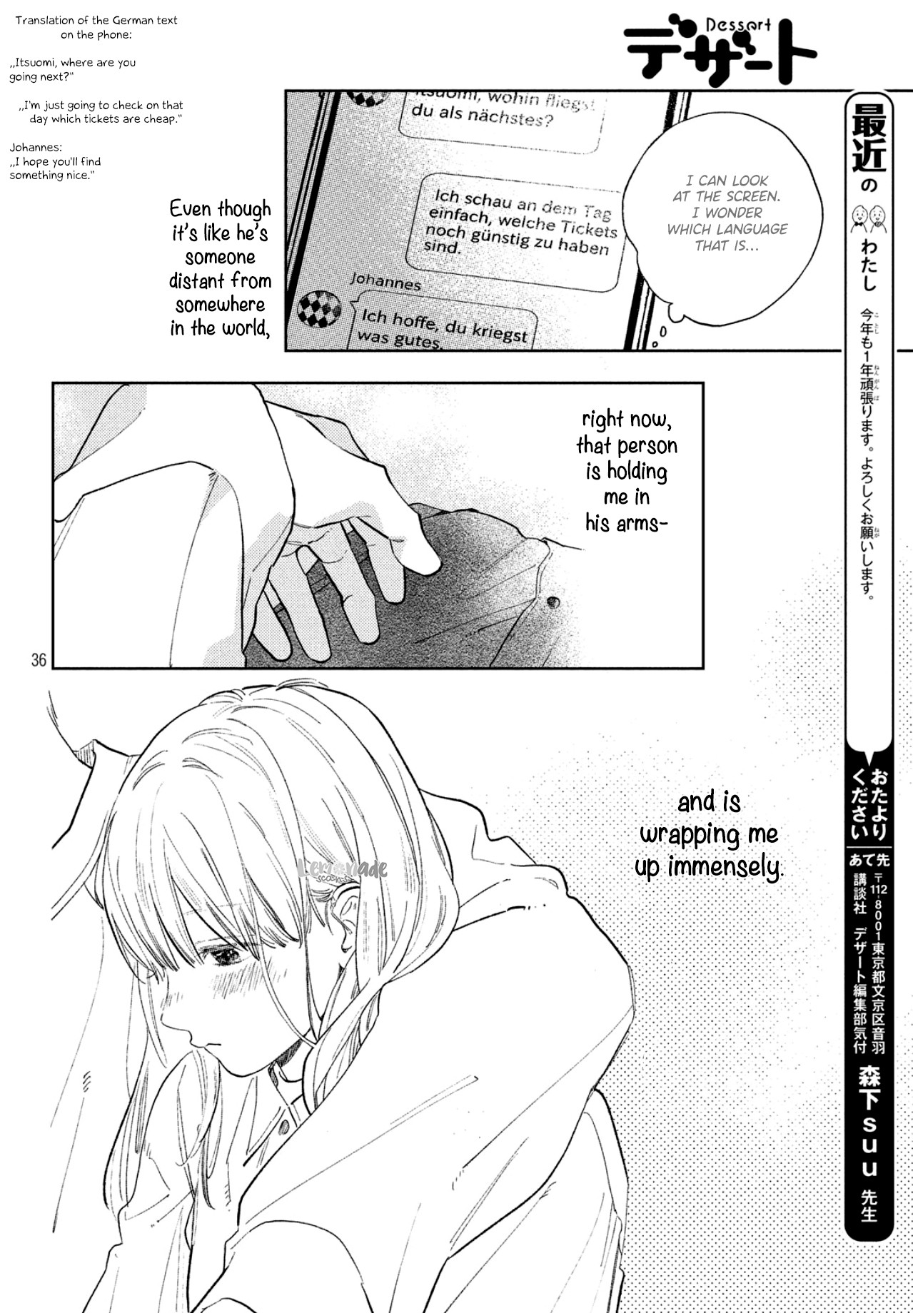 Yubisaki to Renren chapter 6 page 38