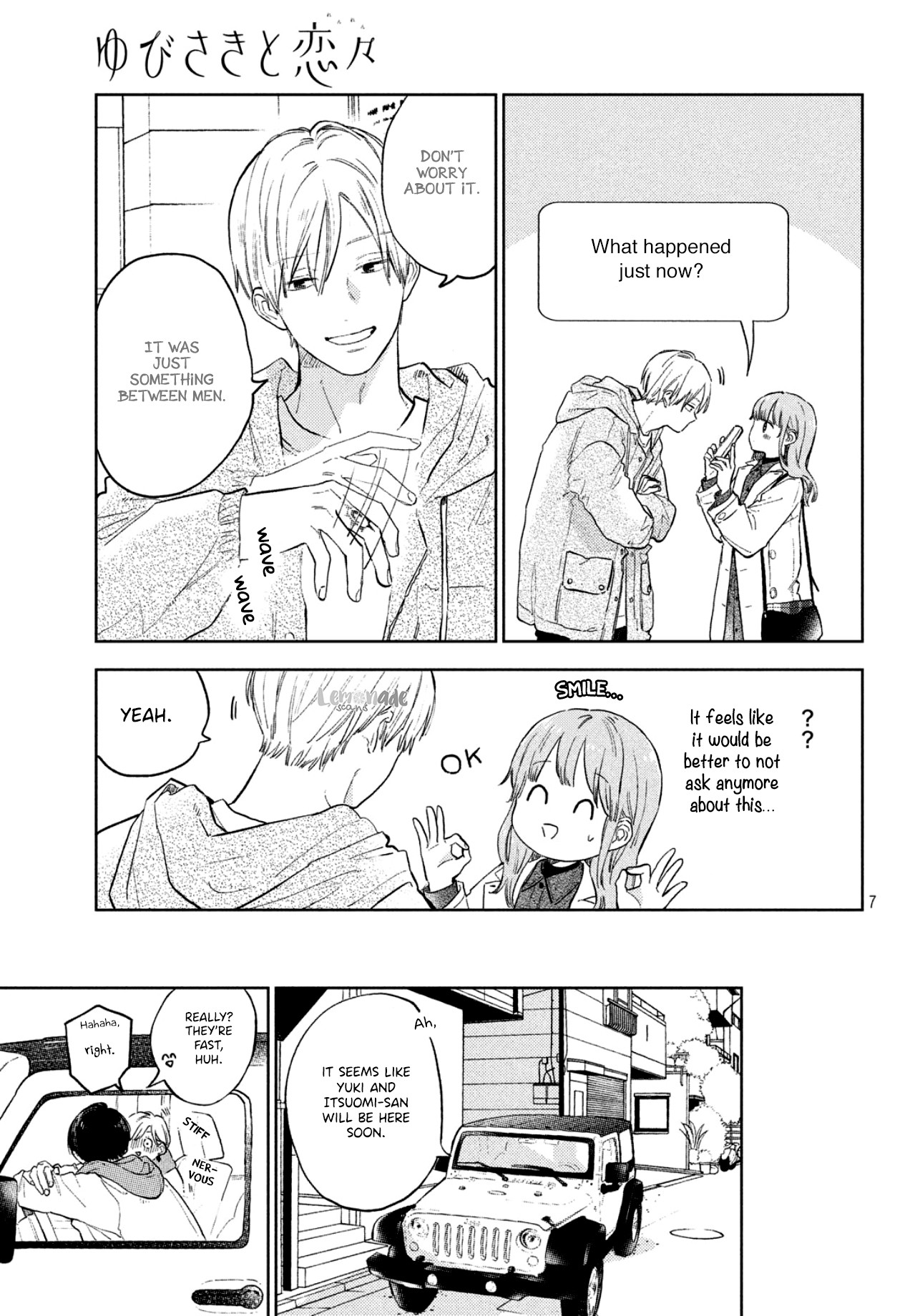Yubisaki to Renren chapter 6 page 9