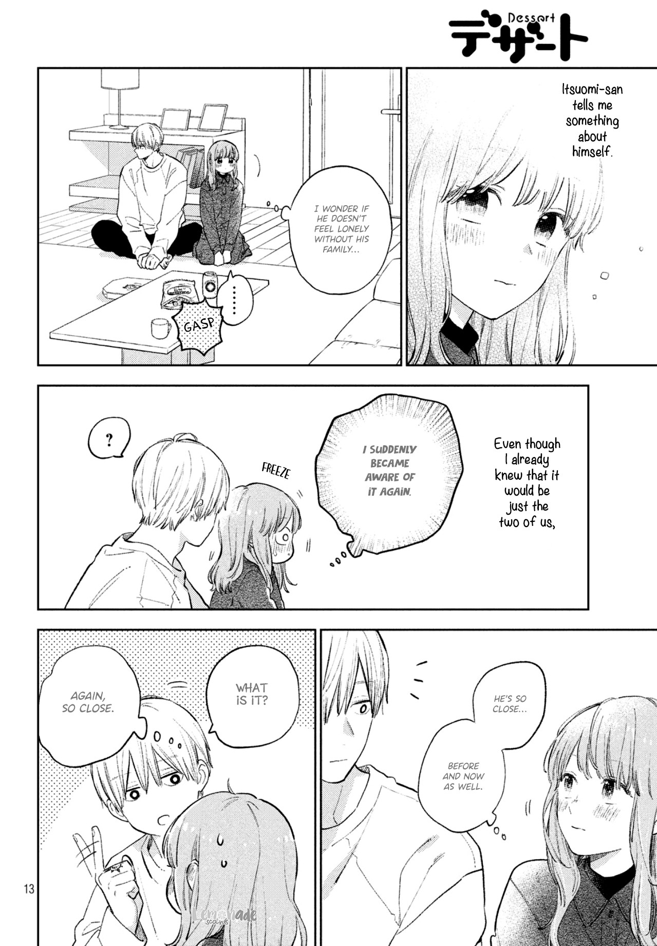 Yubisaki to Renren chapter 7 page 13
