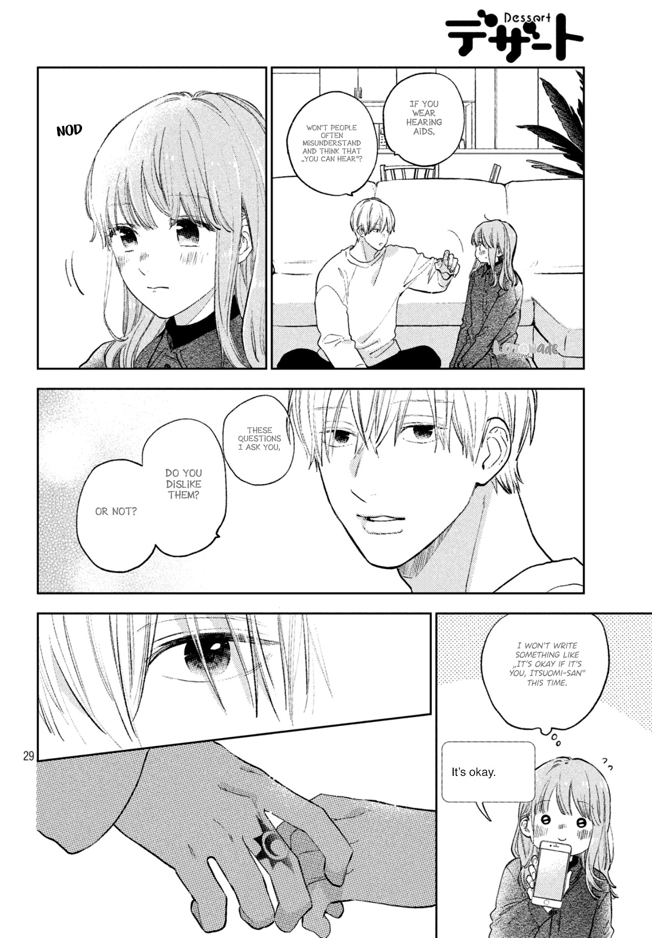 Yubisaki to Renren chapter 7 page 29