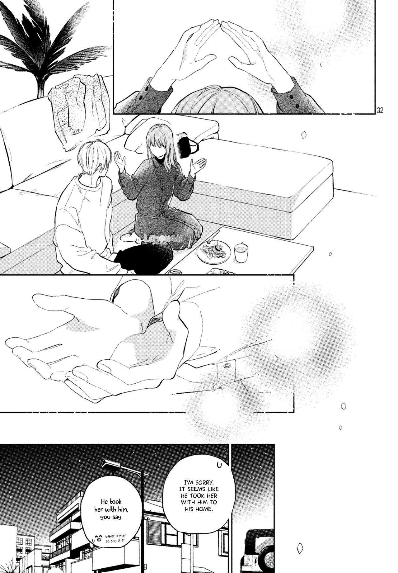 Yubisaki to Renren chapter 7 page 32