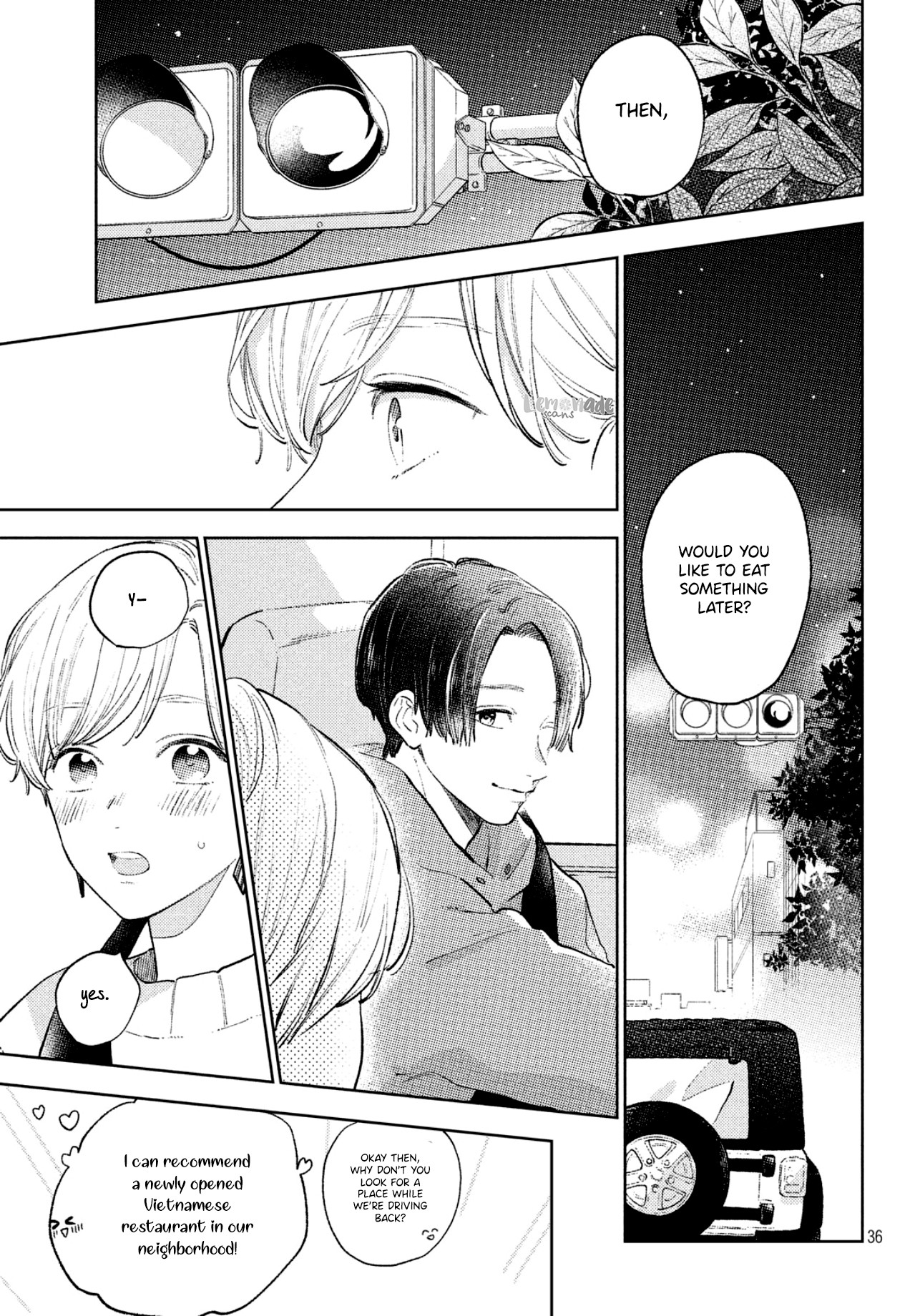 Yubisaki to Renren chapter 7 page 36