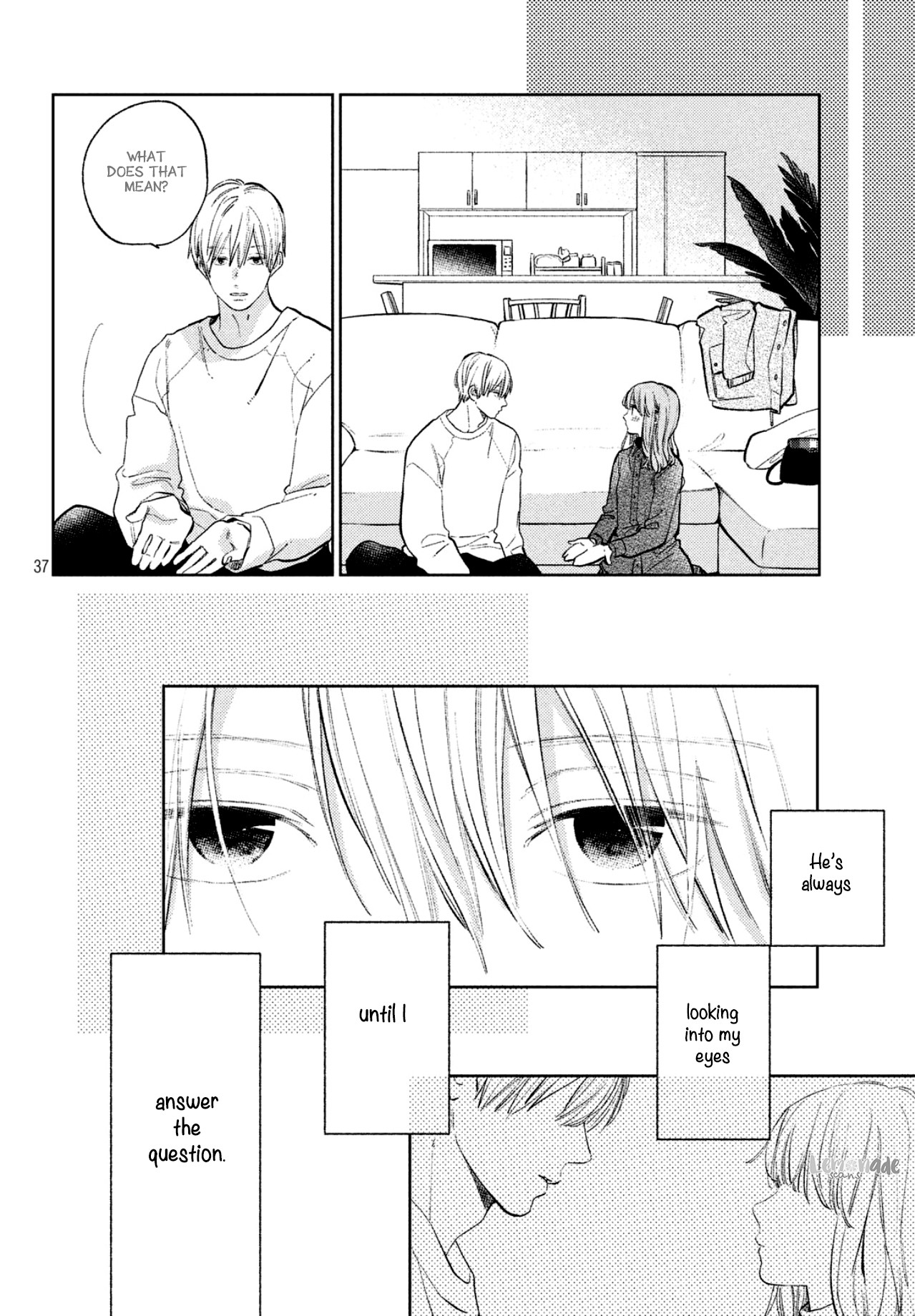 Yubisaki to Renren chapter 7 page 37